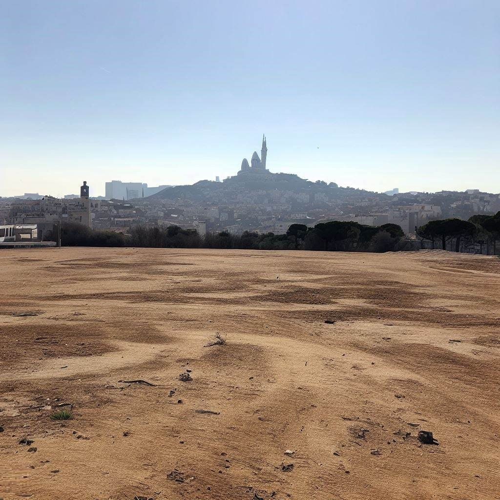 Terrain à construire à Marseille avec vue sur la ville