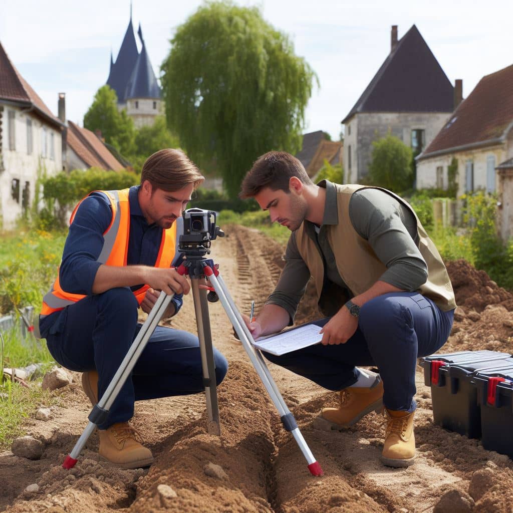 Étude de sol en cours à Bourges