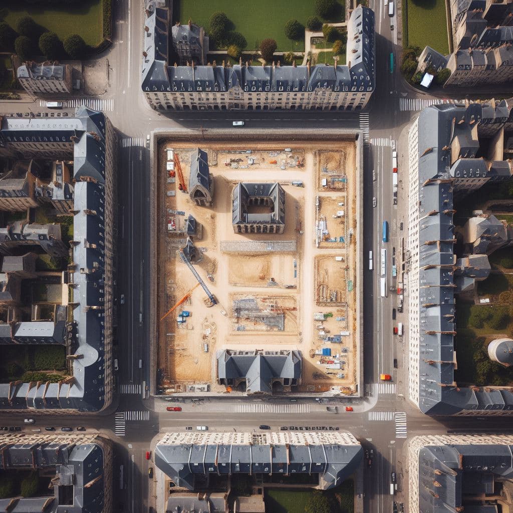 Experts en environnement effectuant une étude de sol à Caen pour évaluer la pollution et la qualité du terrain